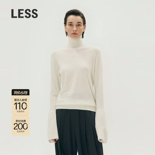 商场同款毛针织衫LESS
