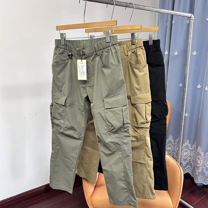 巨帅！户外机能工装！秋季男士防风防水多口袋宽松直筒运动休闲裤