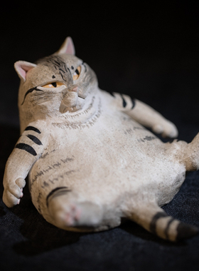 元气造物～潮流艺术 懒散的猫（正木卓）N24B310