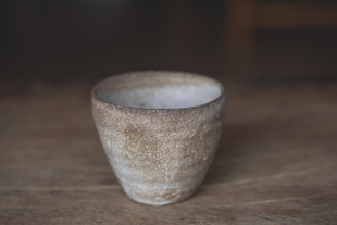 =元气造物= 寒川义雄（日本）作品：钵形汤吞 茶杯 杯子 日式