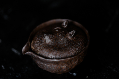 朴由手作，柴烧急须宝瓶，130cc左右。