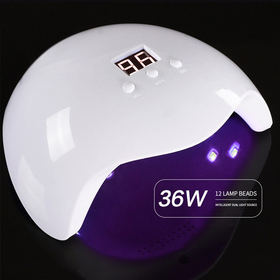Ctrs 5s美甲光疗灯UV LED美甲灯指甲油胶紫外线烤灯USB供电