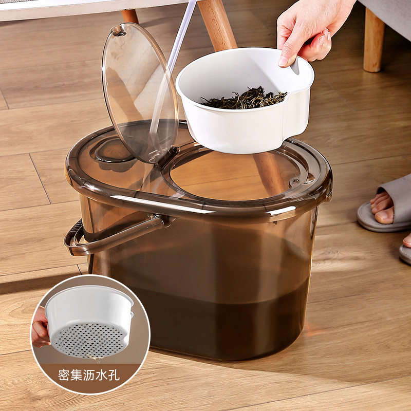 茶水桶茶渣分离过滤排道