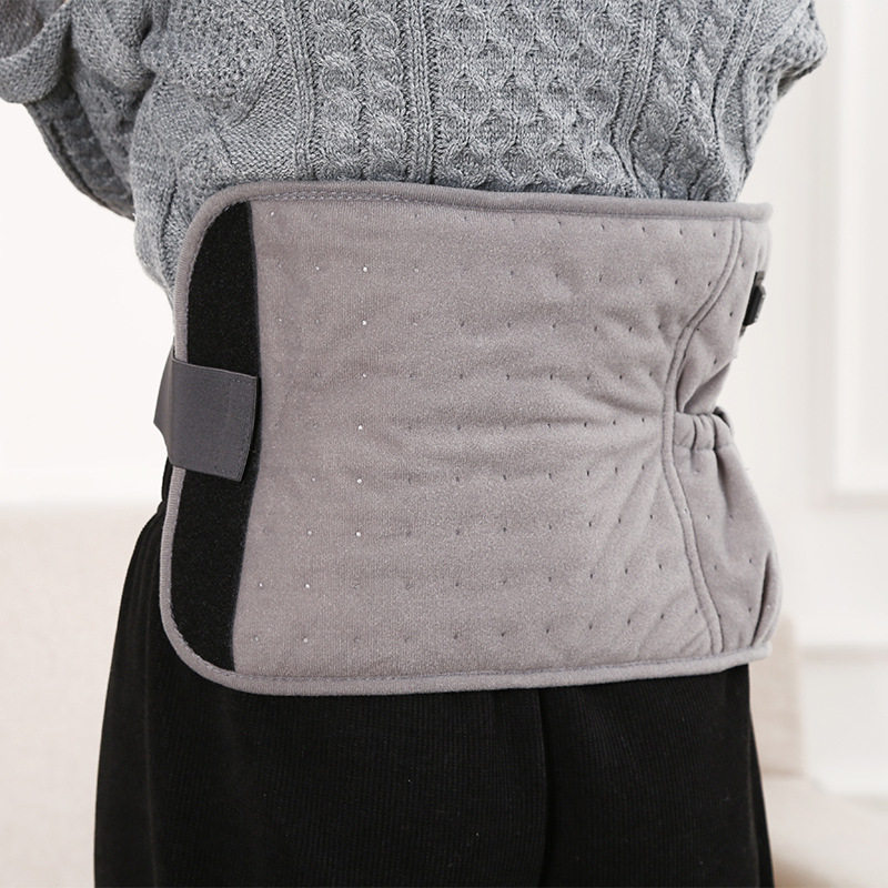 加热恒温护腰护颈三档绒毛电热保温腰带热敷电加热护膝保暖