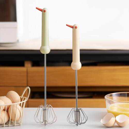 家用半自动打蛋器不锈钢搅奶油手动打发鸡蛋搅拌器食品级烘培工具