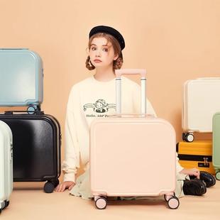 拉杆18寸20旅行小号飞机可登机箱子 行李箱小号女小型轻便迷你密码