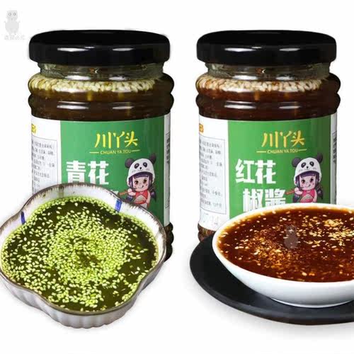 青花椒辣椒酱素材模板 青花椒辣椒酱图片下载 小麦优选