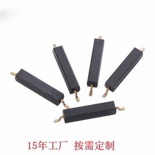 源头可定制塑封弯脚磁簧开关金脚干簧管磁性磁力感应开关