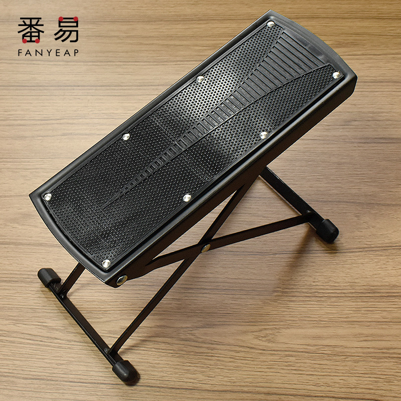 脚踏/吉他A1P243-四档可调节踏板民谣脚托脚踩凳古典可升降防