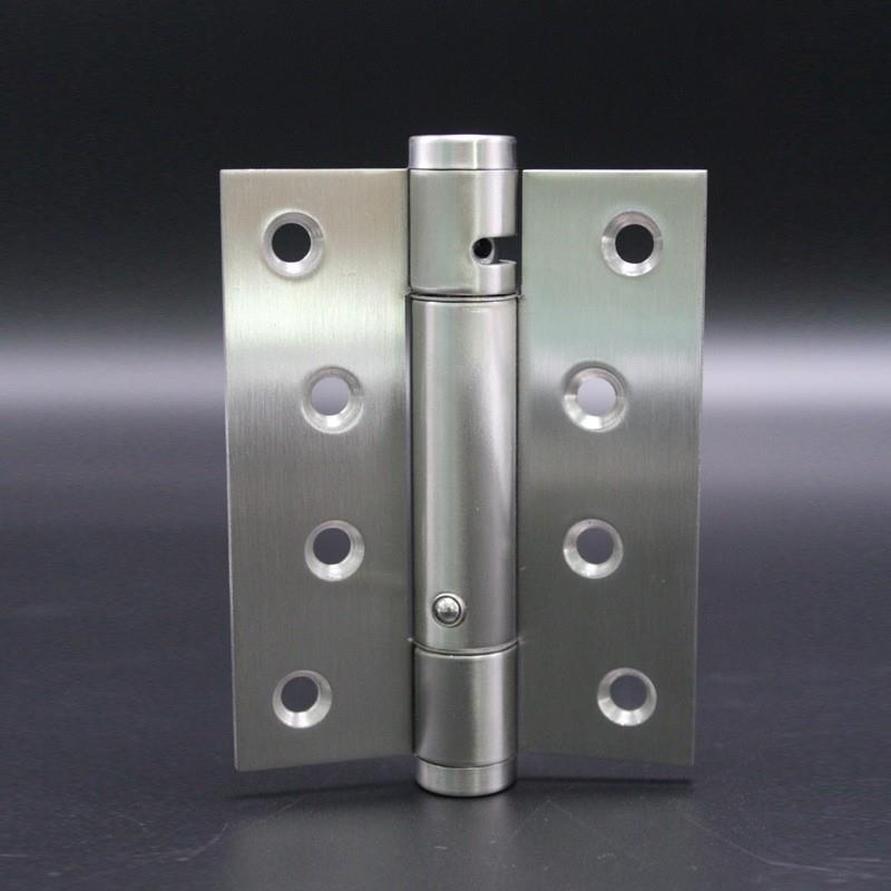 乐朗90度定位不锈钢闭门器合页 缓冲不缓冲平开合页