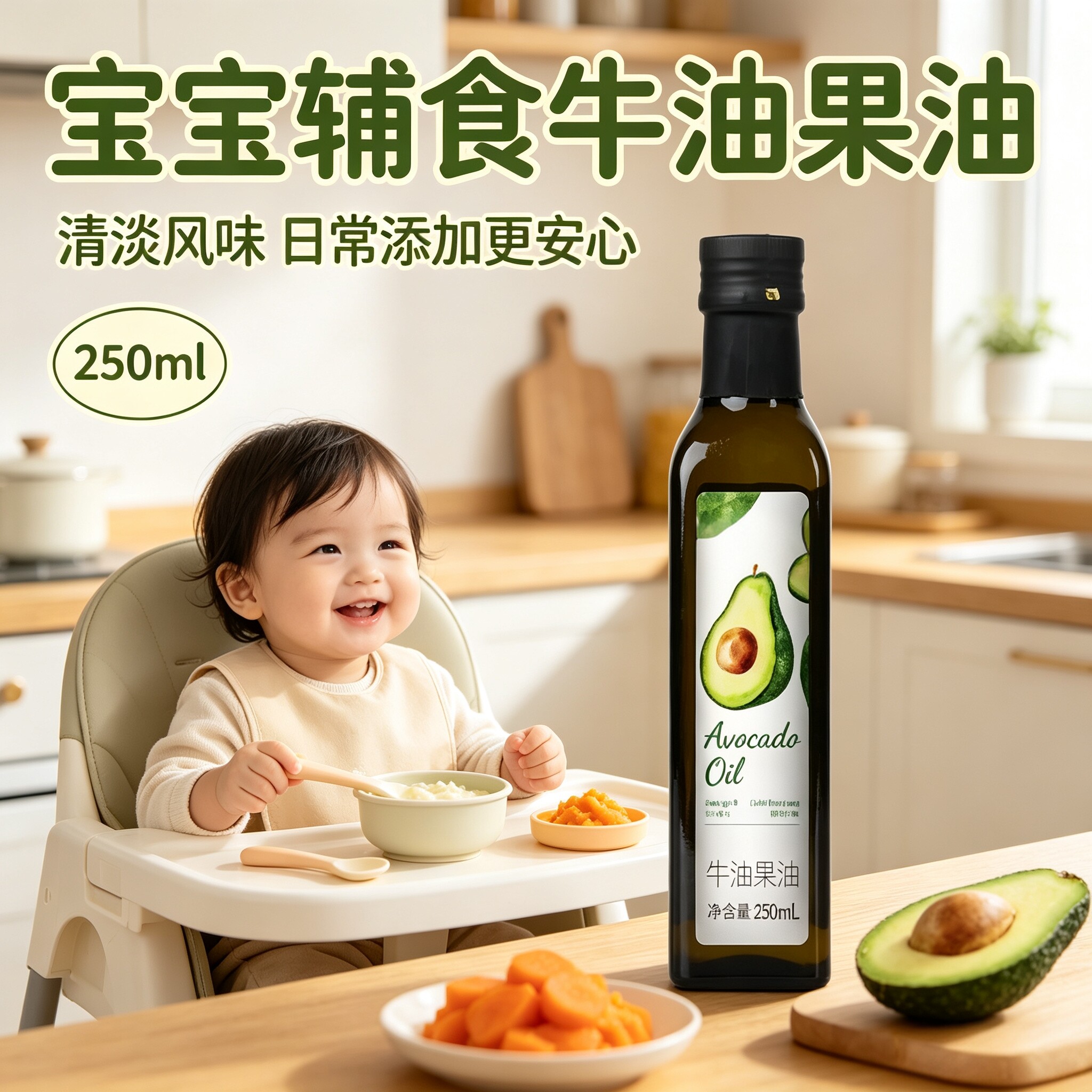 纯牛油果油官方旗舰店非婴幼儿食用有宝宝营养进口机冷榨食用油04