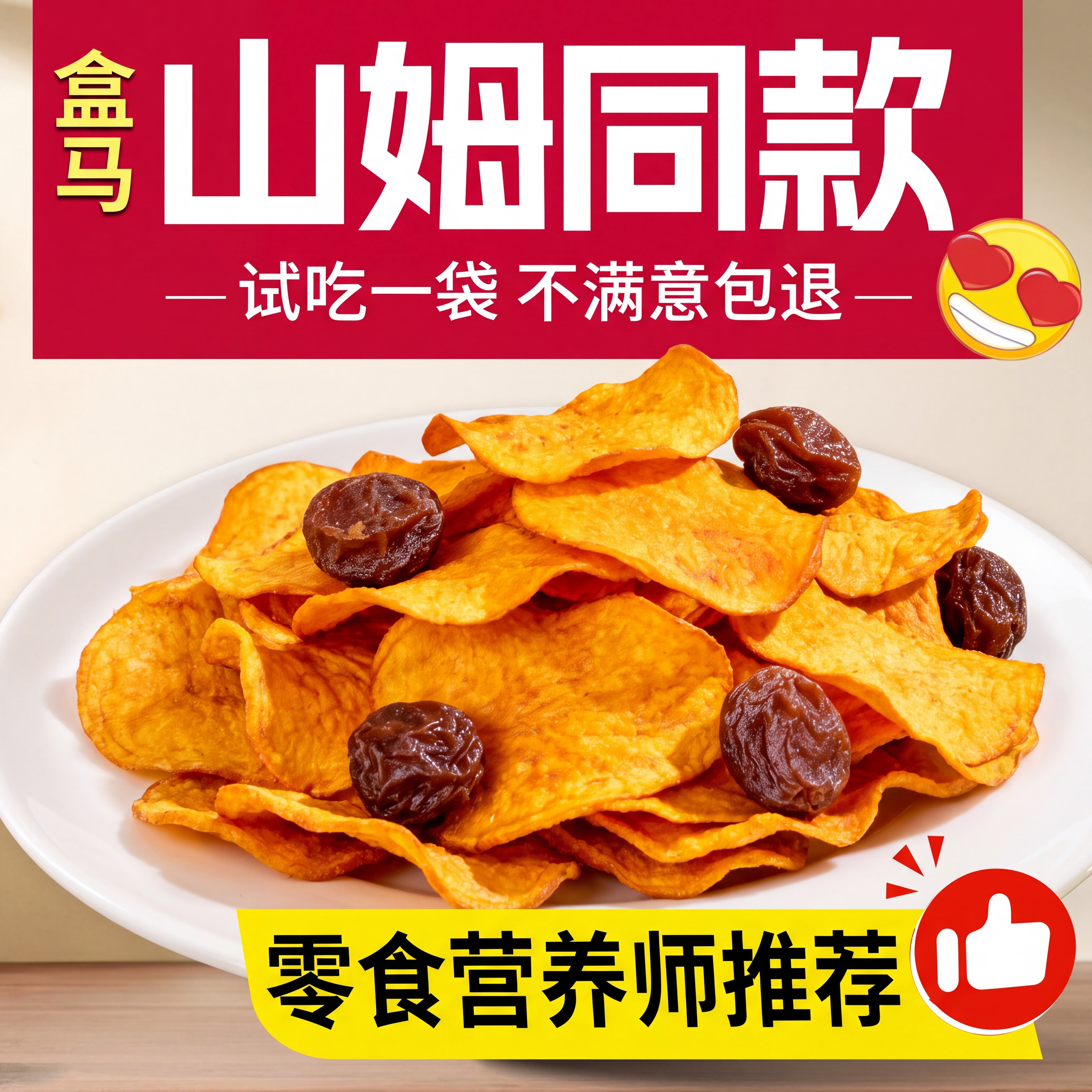 甘梅地瓜片旗舰店原切薄脆红薯片咸香酥脆儿童办公室休闲零食04