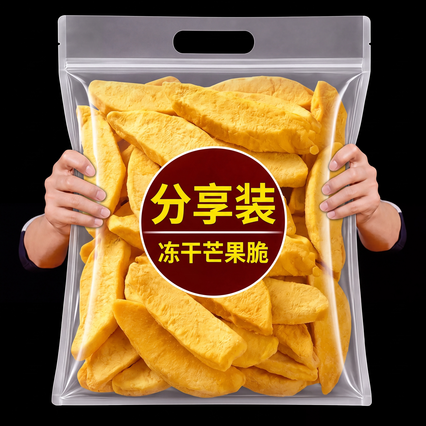 【央妈推荐】冻干芒果干脆片水果干芒果脆片烘焙雪花酥厚切零食y