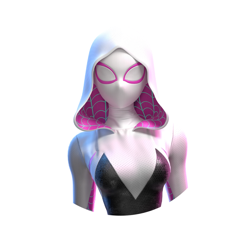 Blender/ZBrush教程蜘蛛格温模型MD服装高模SP贴图渲染视频课程