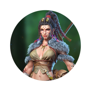 Maya/ZBrush教程CG写实角色部落女战士建模雕刻制作教学视频课程