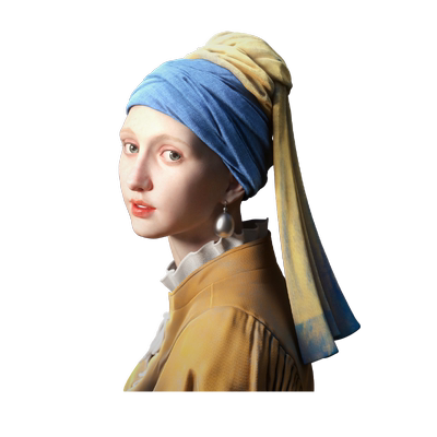 3dMax/ZBrush教程CG油画角色喝珍珠奶茶的少女案例教学视频课程