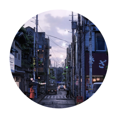 翼狐maya教程材质Vray渲染教学照片级写实场景日本小巷视频课程