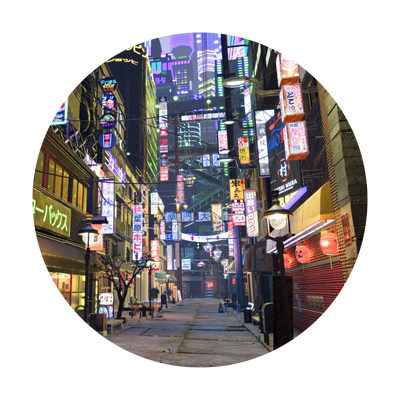 Unity教程CG游戏宣传东京夜景场景案例sp纹理系统教学视频课程