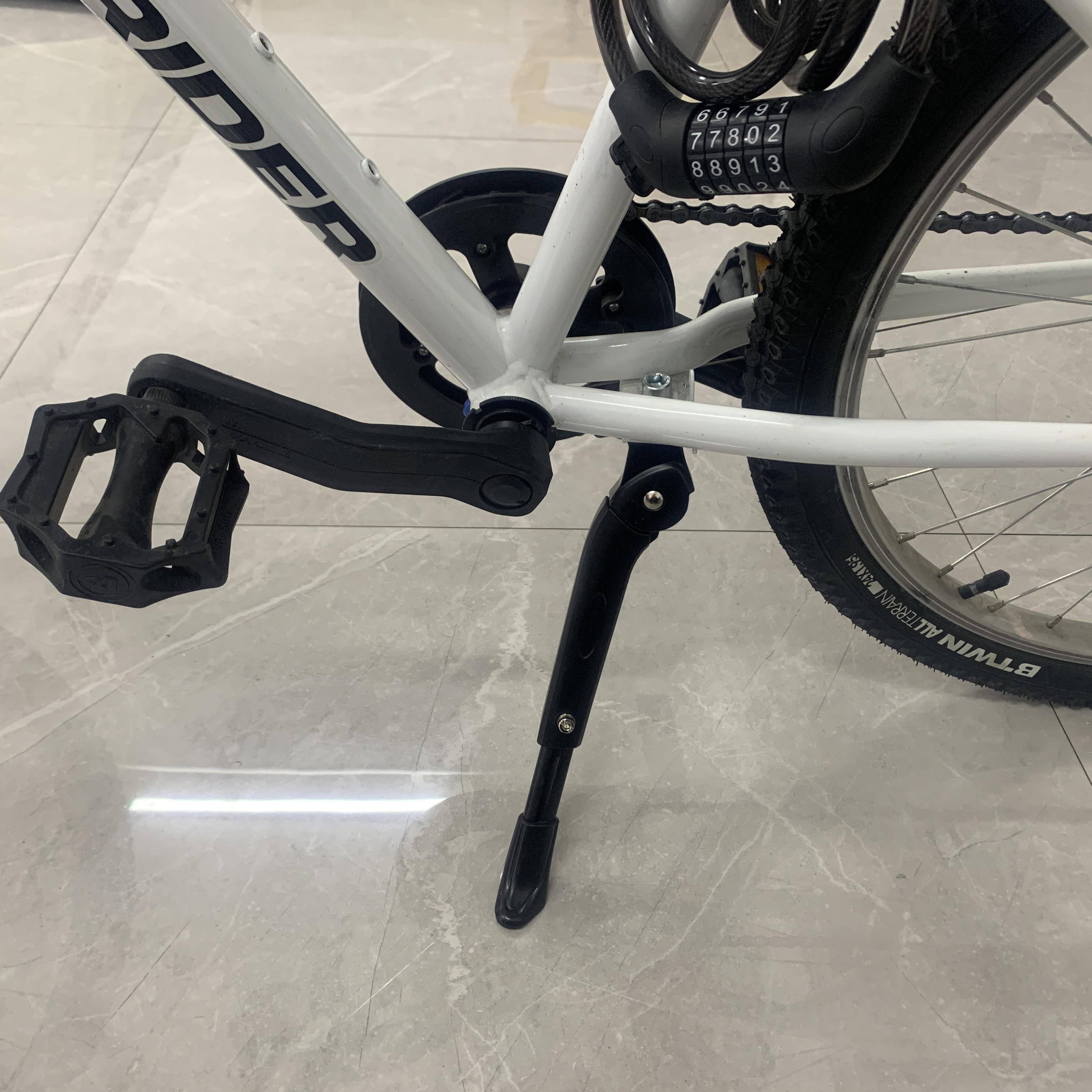 适用迪卡侬st100st120脚撑中支撑站脚20/24/26寸折叠车撑脚车梯