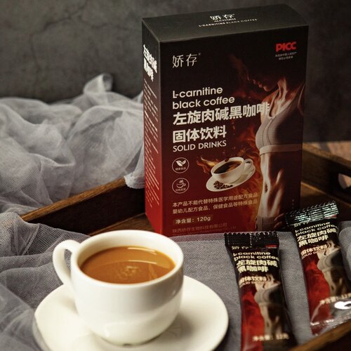 娇存左旋肉碱黑咖啡纳豆酵素小分子肽青汁VC维C益生元 正品保证