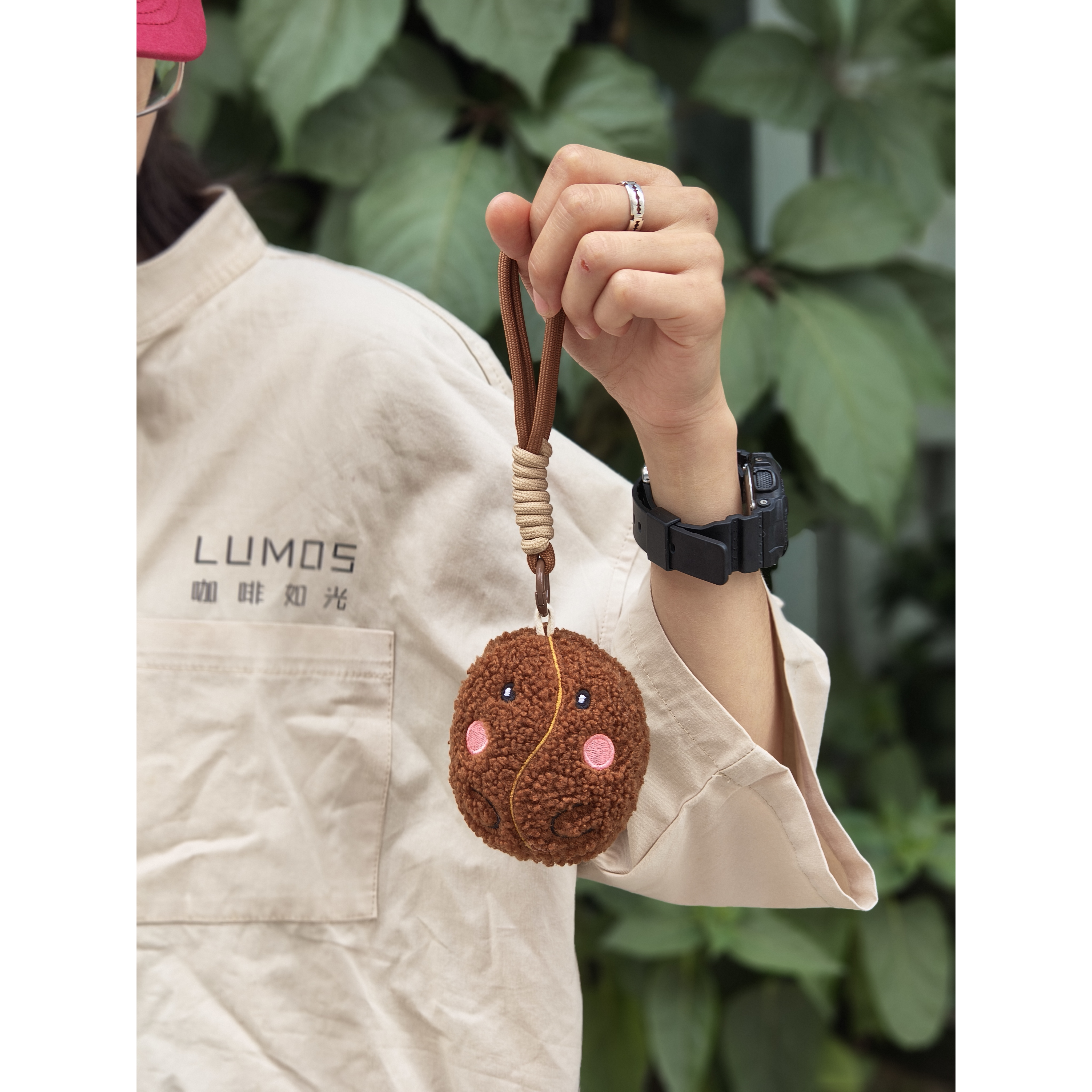 如光咖啡周边毛绒挂件玩具