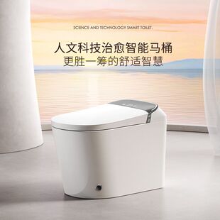 日本乐质智能马桶家用全自动感应翻盖多功能杀菌泡沫盾语音坐便器