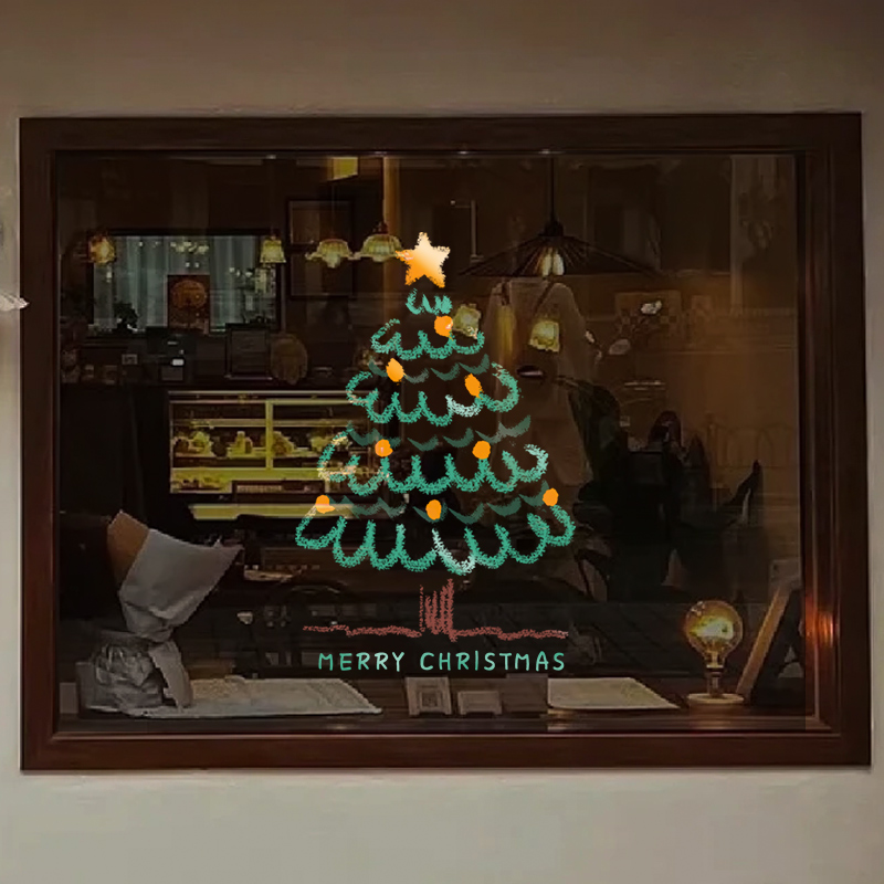 玻璃圣诞树微倾佳人2024新款