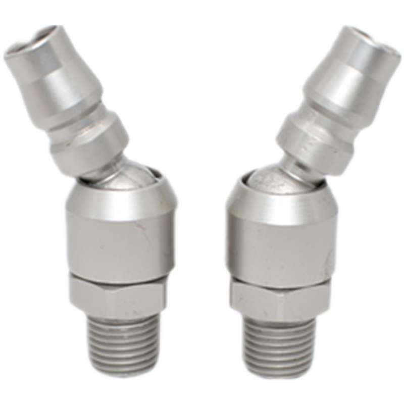 小风炮万向接头气动工具旋转插头C式快速PM20快插枪头万向公头2分