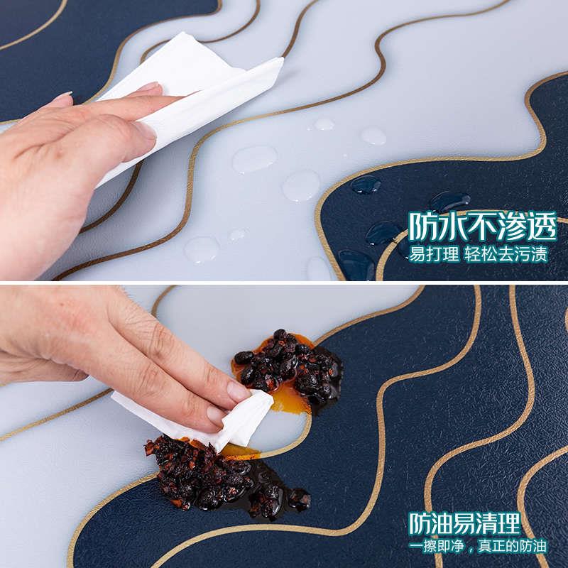 软玻璃桌垫桌布防水防油免洗PVC防烫家用长方形塑料茶几垫餐桌垫