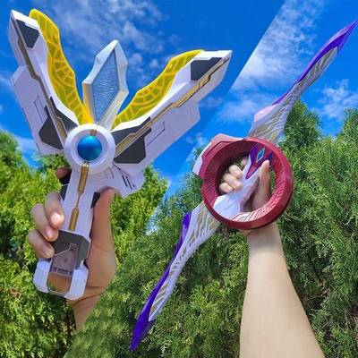 奥特曼特利迦变身器DX神光棒玩具闪耀永恒之剑圆环之臂秘钥武器