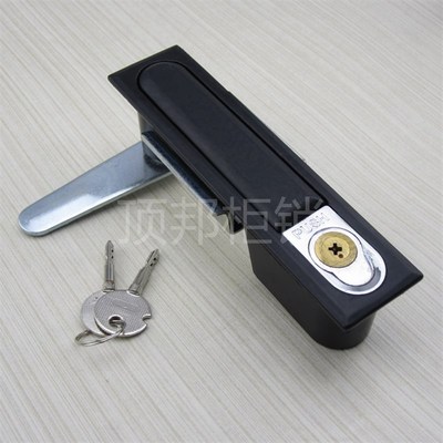 MS480平面锁 MS490大方黑锁 MS818网络机柜S控制门配电箱机柜锁