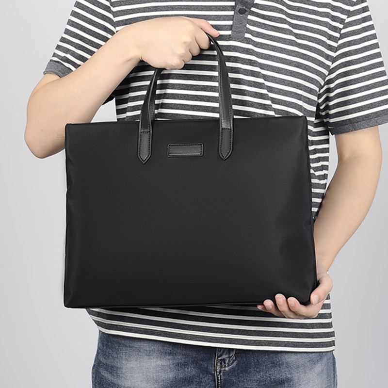 公文包定制印logo文件包公文袋手提商务K休闲男女通勤文件袋牛津