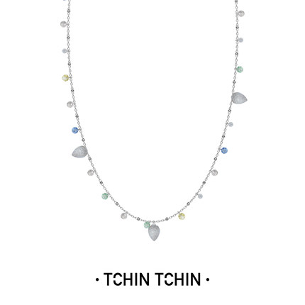 【马思纯同款】TCHINTCHIN 梦境花园系列 水晶挂珠锁骨链/长项链