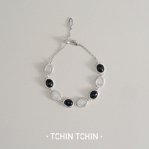 TCHINTCHIN 莫比乌斯 水晶玛瑙手链