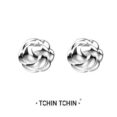 TCHINTCHIN复古编织耳钉
