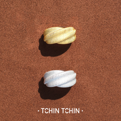TCHINTCHIN 雕塑系列 开口戒指
