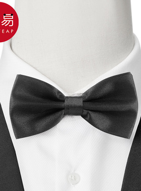 领结BA1sq801-西装结婚新郎伴郎兄弟团婚礼佩戴领结黑色