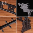 毛笔架A1v501 笔挂现代大号书法收纳架复古精雕挂笔架简约小学