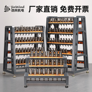 CNC数控刀柄架加工中心刀具架bt40放刀架hsk63刀柄管理车架换刀架
