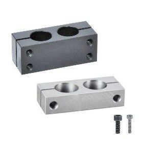 RDJ01 02 11 12-D8 10 12 15 16 20 25 30铝同径平行支柱固定夹