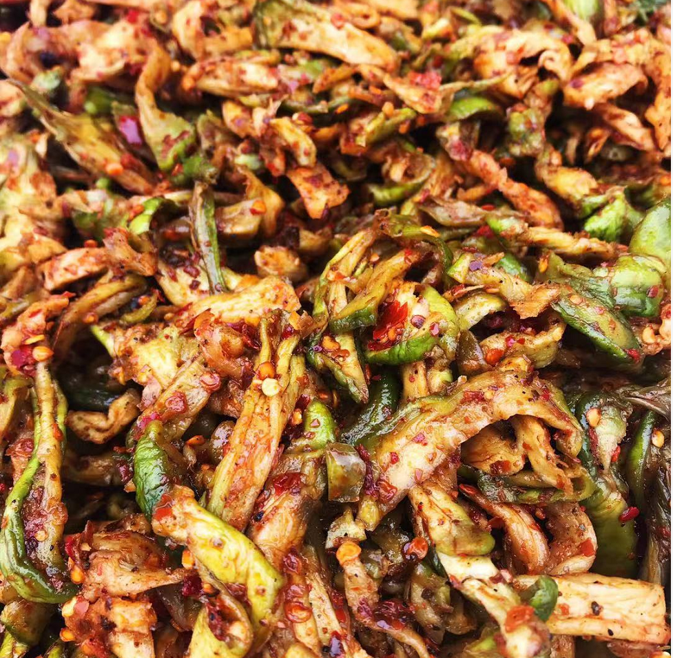 麻辣榨菜青菜丝 菱角菜 木洞老同学 重庆农家diy下饭菜开胃菜250g