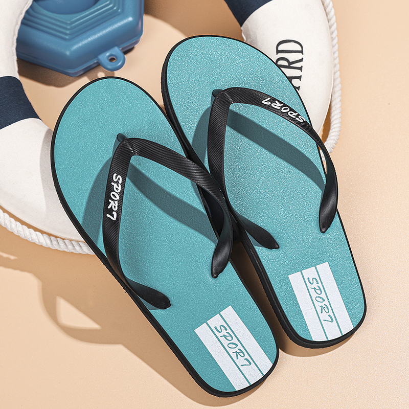 轻便ins潮风橡胶情侣沙滩凉拖鞋