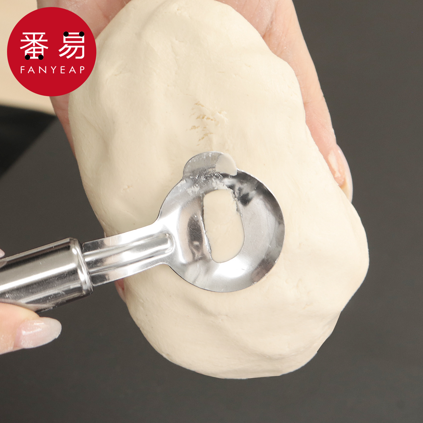 削面刀A1p608-手工削面刀家用做面条面食单孔厨房刀削面条工具