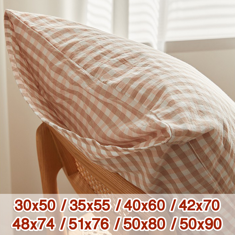 纯棉枕套50x80大尺寸大号大加大100全棉枕头套40x60成人家用30x50