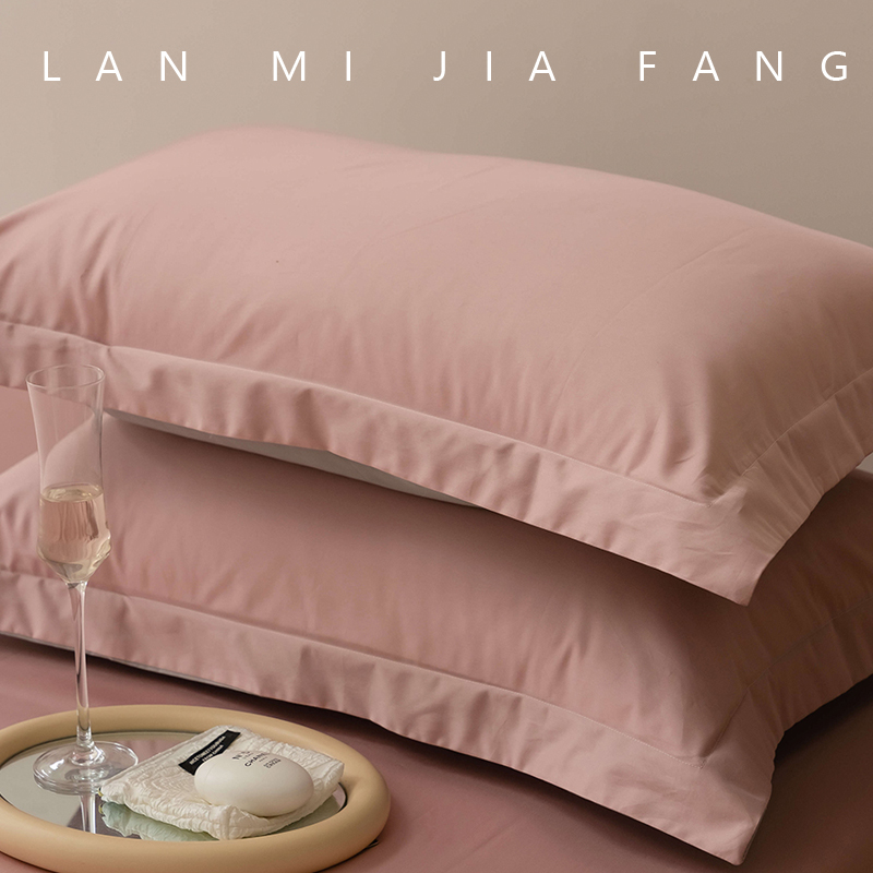 100枕套純棉100全棉酒店用大號