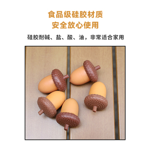 厂家直销橡子迷你酒瓶塞 硅胶 松果香槟塞子家用红酒塞葡萄酒塞瓶