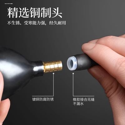 茶盘排水管带吸水球大口径软管子
