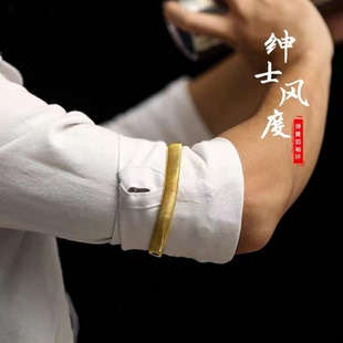 衬衫 环可伸缩 袖 箍女男臂环防滑绑带百搭高端弹性臂环欧美调酒师袖