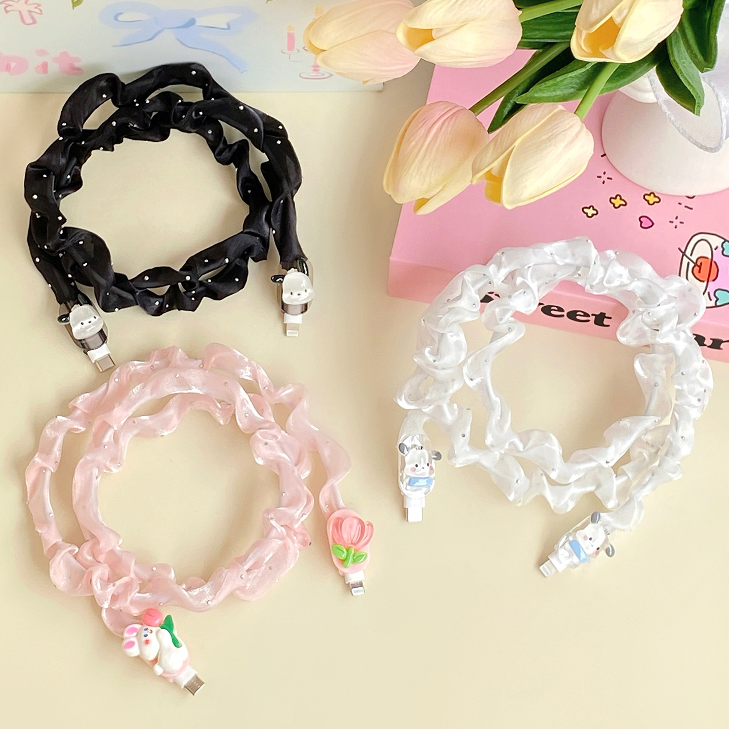 数据线保护绳！！好仙女