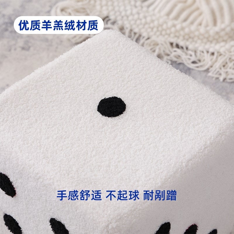 现货速发家用门口换鞋凳小凳子简约骰子板凳客厅沙发凳脚踏凳